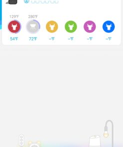 Govee Bluetooth Meat Thermometer, Wireless Meat Thermometer for Smoker Oven, Digital Grill Thermometer with 2 Probes, Timer Mode, Smart LCD Backlight BBQ Thermometer for Cooking Turkey Fish Beef 2 x Probes 72 81SeDSbYvUL