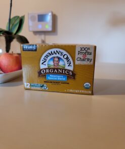 Newman's Own Organics Keurig Single-Serve K-Cup Pods Newman's Special Blend Medium Roast Coffee, 72 Count 12 Count (Pack of 6) 36 81SfdUIicRL