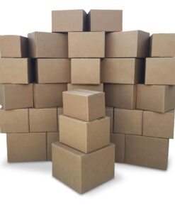 Amazon Basics Cardboard Moving Boxes in Small, Medium, and Large Sizes - Pack of 30 Assorted 30-Pack 11 81SfjICZpuS
