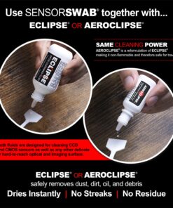 Photographic Solutions Sensor Swab Ultra Digital Imaging Sensor Cleaner - Pack of 12 (Type-3 (24mm)) Type-3 (24mm) 15 81SgaYIJVCL