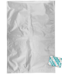 Alternative view of Dry-Packs 10 5 Gallon Mylar Bags MB20x30-2000CC-10PK-OB and 10-2000cc Oxy-Sorb Oxygen Absorbers for Dried Dehydrated and Long Term Food Storage, Silver (MB20x30-2000CC-10PK-OB) Pack of 10 (20x30")