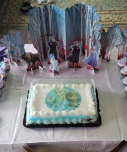 Snowflake Cupcake Rings - Set of 24 22 81ShJ25EXTL