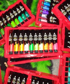 Arteza Acrylic Paint Set, 100 Colors, 0.41 fl Oz /12ml Tubes of Craft Paint, Heavy-Body, Glossy Finish, Colorful Addition to Your Art Supplies 100 x 12ml (0.41 fl oz) Craft 44 81ShM5XqdtL