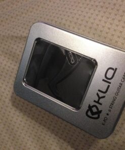 KLIQ Guitar Capo for Acoustic and Electric 6-String Guitars, Black Chrome 28 81ShUvS9X8L