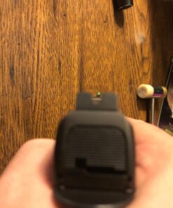 HIVIZ unisex adult Handgun HiViz SW2014 Interchangeable Style Front Sight for Smith Wesson M P Full Size, Green, Red, and White, One Size US 38 81SiRhZJWfL