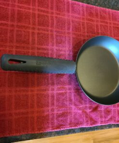 Lodge ASCRHH11 Silicone Hot Handle Holders for Carbon Steel Pans, Black , 7" 34 81SiS3o7mrL