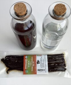 10 Organic Grade A Madagascar Vanilla Beans. Certified USDA Organic. 6"-7.5" for Extract, Paste, Essence and Baking by FITNCLEAN VANILLA. Bulk Bourbon Fresh NON-GMO Whole Gourmet Pods 10 Count (Pack of 1) 19 81SilCXtwBL