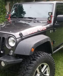 Dual A-Pillar Light Brackets - ALAVENTE Dual Lower Windshield LED Work Light Mounts Kit For 2007-2018 Jeep Wrangler JK/JKU (Pair, Black) Lower Windshield Dual Brackets 34 81Sj5whbjuL