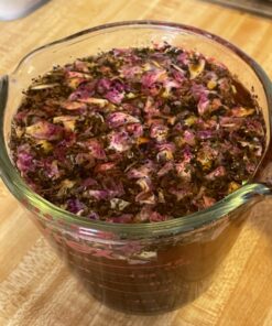 Dried Rose Petals and Rose Buds - Red - 1 Pound Edible Flowers - Use in Tea, Baking, Making Rose Water, Crafting, Wedding Confetti - Included Sample Bottle of Rose Absolute Essential Oil - by bMAKER 48 81SjnzVMTmL