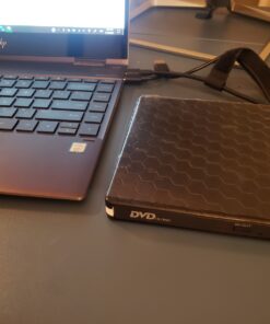 External DVD Drive, Amicool USB 3.0 Type-C CD DVD +/-RW Optical Drive USB C Burner Slim CD/DVD ROM Rewriter Writer Reader Portable for PC Laptop Desktop MacBook Mac Windows 7/8.1/10 Linux OS Apple 47 81SkRw8gmkL