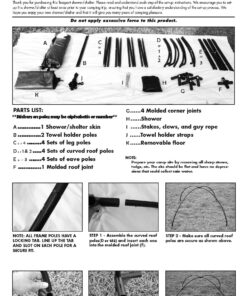 Texsport Portable Outdoor Camping Shower Privacy Shelter Changing Room, Gray, 1 Count (Pack of 1) 38 81Skr6wJV7L