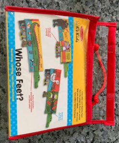 Melissa & Doug Soft Activity Baby Book - Whose Feet?, 2000+ toys - 1 EA, Multi color 30 81SlKUB3UwL 2