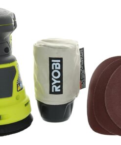 Ryobi P411 One+ 18 Volt 5 Inch Cordless Battery Operated Random Orbit Power Sander (Battery Not Included / Power Tool Only) 15 81Sm2dDZsWL