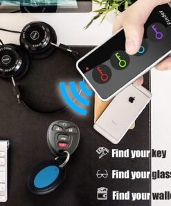 JTD Wireless RF Item Locator/Key Finder with LED flashlight and base support. With 4 Receivers Key Finder-Wireless key RF locator, Remote Control, Pet, Cell, Wireless RF Remote Item, Wallet Locator. (4 Receivers) 29 81SmhwU3KtS