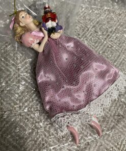 Kurt Adler C7174 Clara Holding Nutcracker Christmas Ornament 10 81SoOFaox6L