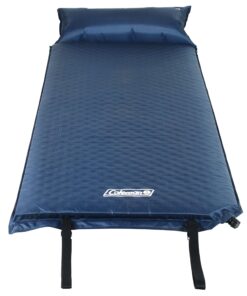 Alternative view of Coleman Self-Inflating Sleeping Pad with Pillow, 2.5in Thick Camping Sleep Pad, No Air Pump Required, Compression Straps Included for Easy Deflation Camping Pad