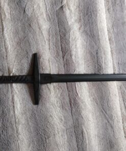 Master BladesUSA – E504-PP Martial Arts Polypropylene Sword - Training Equipment – Black Polypropylene Blade, Round Handle with Spiral, Self Defense, Training, Safe, Easy, Fun, Cosplay, Martial Arts 13 81SpwxSf24L