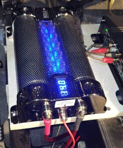 BOSS Audio Systems CAP8 8 Farad Car Capacitor - Energy Storage, Enhanced Bass From Stereo, Warning Reverse Polarity Tone, Voltage Overload Low Battery Voltage Led, For Amplifier and Subwoofer 31 81SqkHnF2wL