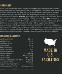 Purina Pro Plan High Protein Dog Food With Probiotics for Dogs, Shredded Blend Chicken & Rice Formula - 35 lb. Bag 35.00 Pound (Pack of 1) 25 81Sr0DD7eL 1