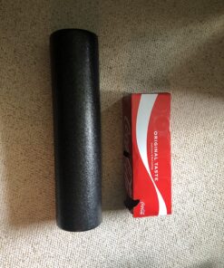 Amazon Basics High-Density Round Foam Roller for Exercise, Massage, Muscle Recovery Black 24-Inch 24 81Srui761DL