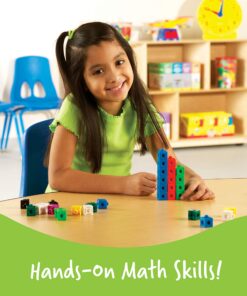 Alternative view of Learning Resources Snap Cubes - 100 Pieces, Ages 5+ Homeschool and Classroom Supplies, Educational Counting Toy, Math Games for Kids, Teacher Aids 1 Count (Pack of 1)