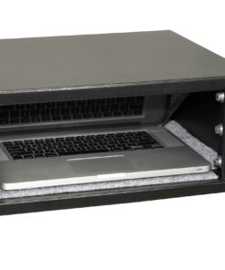 Honeywell Safes & Door Locks 5105DS Low Profile Steel Security Safe with Hotel-Style Digital Lock, 1.14 -Cubic Feet, Black 13 81SsPf3BuuL