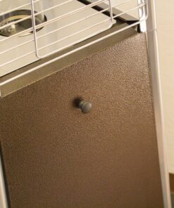 Hiland HLDSO1-WGTHG Pyramid Glass Tube Propane Patio Heater w/Wheels, 40,000 BTU, Hammered Bronze 25 81SsvILDPML