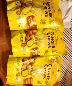 Prince of Peace 100% Natural Ginger Candy, 3 PAK - 3 X 4.4oz (3 x 125g) 14 81Stt HIBTL