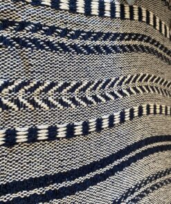 DII Braided Striped Throw, 50x60, Navy 33 81SuGU82gJL