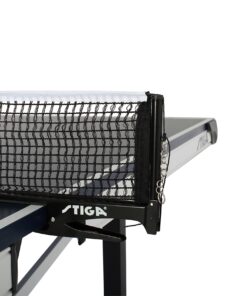Alternative view of STIGA Premium Clipper 72” Regulation Table Tennis Net and Post Set with Easy Set Up and Spring Activated Clip, Black & white