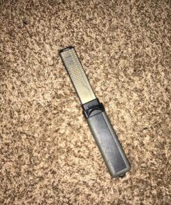 Smith's DCS4 4” Diamond Combination Sharpener - Double Sided Stone - Outdoor Field Knife Sharpener - Fish Hook & Pointed Tools Micro Sharpener - Lightweight, Compact, Handheld Bench Stone 24 81SusgvEBsL 1