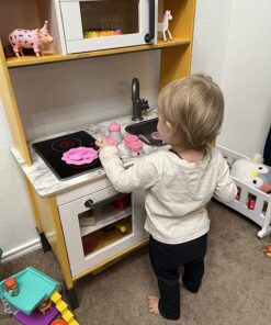 Melissa & Doug Mine to Love Time to Eat Doll Accessories Feeding Set (8 pcs) , Pink 14.3 x 11.2 x 2.8 Multi-color 26 81SwgaXXNEL