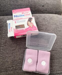 Sea-Band Mama Anti-Nausea Acupressure Wristband for Morning Sickness, Colors May Vary, Pack of 2 35 81SxqqC4b L