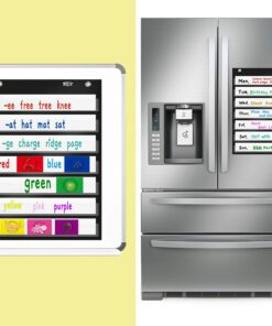 Magnetic Pocket Chart with 10 Dry Erase Cards for Standards,Daily Schedule,Activities,Class demonstrations (Black) Black 11 81SyuZT1nL