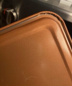 Copper Chef, 2-Piece Non-Stick Bakeware Set for Oven with Crisper Pan and Cookie Sheet, 13 x 9-Inch, N5O4RBL, Copper 43 81Szyeo4c5L