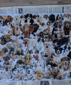 Ravensburger Dogs Galore - 1000 Piece Jigsaw Puzzle for Adults – Every piece is unique, Softclick technology Means Pieces Fit Together Perfectly 18 81T 32JdufL