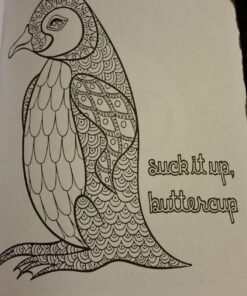 Calm the F*ck Down: An Irreverent Adult Coloring Book Paperback, Coloring Book 64 81T DtmslPL