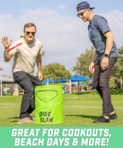 GoSports Disc Slam Flying Disc Game Set, with 2 Discs and Case Classic Disc Slam 15 81T0PD6UicL