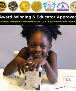 Alternative view of Think Tank Scholar 346 Addition and Subtraction Flash Cards Set (Award Winning) All Facts Color Coded, for Kids in Kindergarten, 1st, 2nd, 3rd Grade Class or Homeschool - Games & Chart Add & Sub Bundle