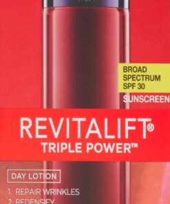 L'Oreal SPF 30 Revitalift Triple Power Lotion, 1.7 Ounce 1.70 Fl Oz (Pack of 1) 12 81T1pTRc9uL