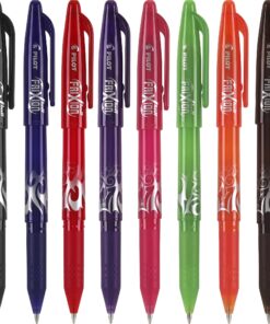 Pilot, FriXion Ball Erasable & Refillable Gel Ink Pens, Fine Point 0.7 mm, Pack of 8, Assorted Colors 8 Count (Pack of 1) 21 81T1uiVX1yL 1