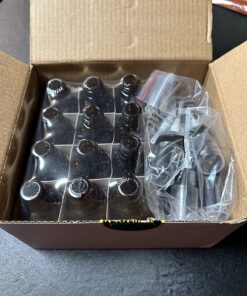 Vivaplex 12, Amber, 1 oz Glass Bottles, with Black Fine Mist Sprayers 21 81T4H466N L