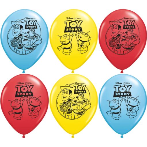 Toy Story Balloons - Toy Story Party Latex Balloons - 6 Count