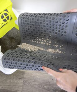 Petlinks Purr-fect Paws Multipurpose Cat Litter Mat - Gray, Extra Large X-Large 28 81T6swjimaL