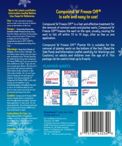 Compound W Freeze Off Plantar Wart Remover Kit, 8 Applications,1 Count (Pack of 1) Unflavored 17 81T8at0ioKL