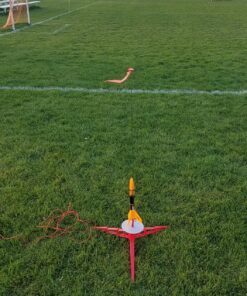 Estes Alpha III Launch Set, 12 years and up with Adult Supervision if under 12, Black,Orange Single 27 81T985EliEL