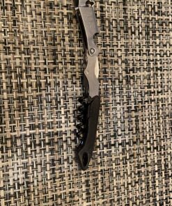 Pocket Prestige Waiters Corkscrew By Coutale Sommelier - Blackwood - French Patented Spring-Loaded Double Lever Wine Bottle Opener for Bartenders and Gifts - Sharp Micro-Serrated Knife 36 81TBmkv9PzL