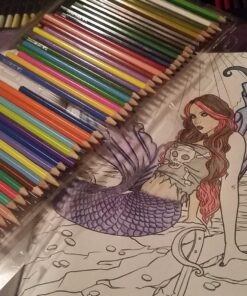 U.S. Art Supply 50 Piece Adult Coloring Book Artist Grade Colored Pencil Set -Vibrant Colors, Smooth Art Drawing, Sketching, Shading, Blending - Fun Activities for Kids, Students, Adults, Beginners 50 Pencil Set 43 81TCoajSPNL