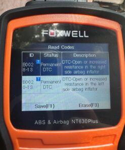 FOXWELL NT630 Plus OBD2 Scanner Diagnostic Tool, Car Code Reader ABS Scan Tool Bleeding Brake SRS Scanner Bidirectional Control with Airbag Light Reset SAS Calibration Oil Light EPB Service 47 81TDKeMMrwL