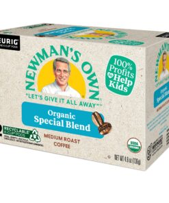 Newman's Own Organics Keurig Single-Serve K-Cup Pods Newman's Special Blend Medium Roast Coffee, 72 Count 12 Count (Pack of 6) 30 81TE1M4wsCL